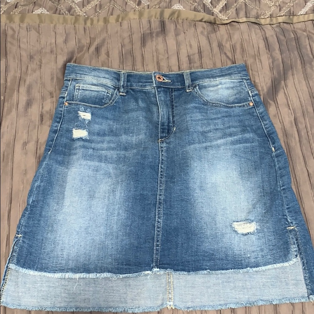Denim High-Waisted Skirt 🌟 Never worn!